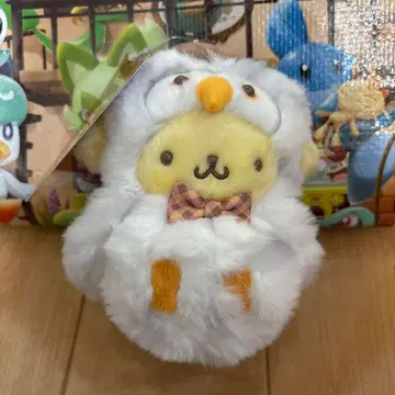 산리오 숲속의 작은 동물 폼폼푸딩 마 스캇 키링