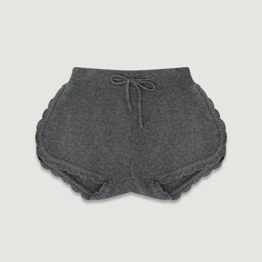 더티스 CASHMERE MINI KNIT SHORTPANTS