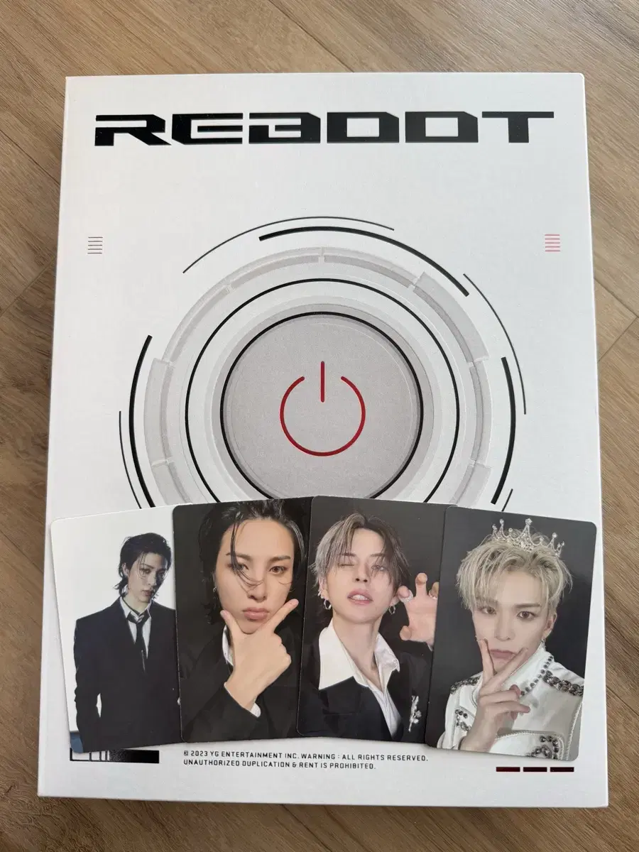 트레저 REBOOT 앨범