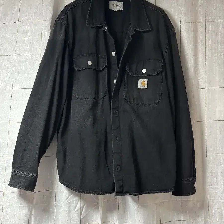 [칼하트] Heavy shirt jacket 블랙 XL팝니다