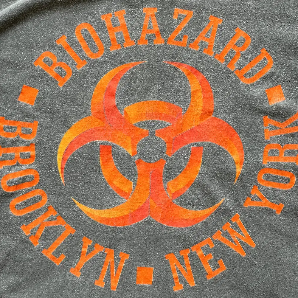 90s Biohazard  바이오하자드 빈티지 티셔츠