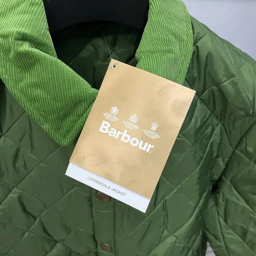 M 바버 Barbour 퀄팅 자켓 경량 패딩 그린