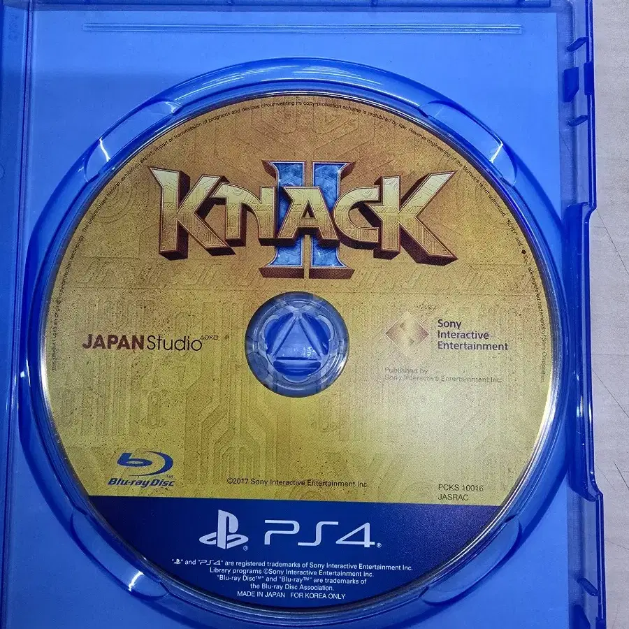 [PS4] 플스4 "낵2 (KNACK2)" 판매합니다.