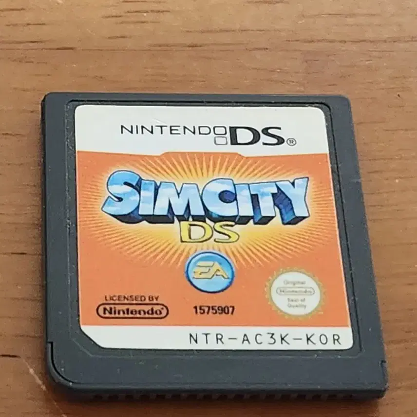 닌텐도 ds 심시티 칩 simcity