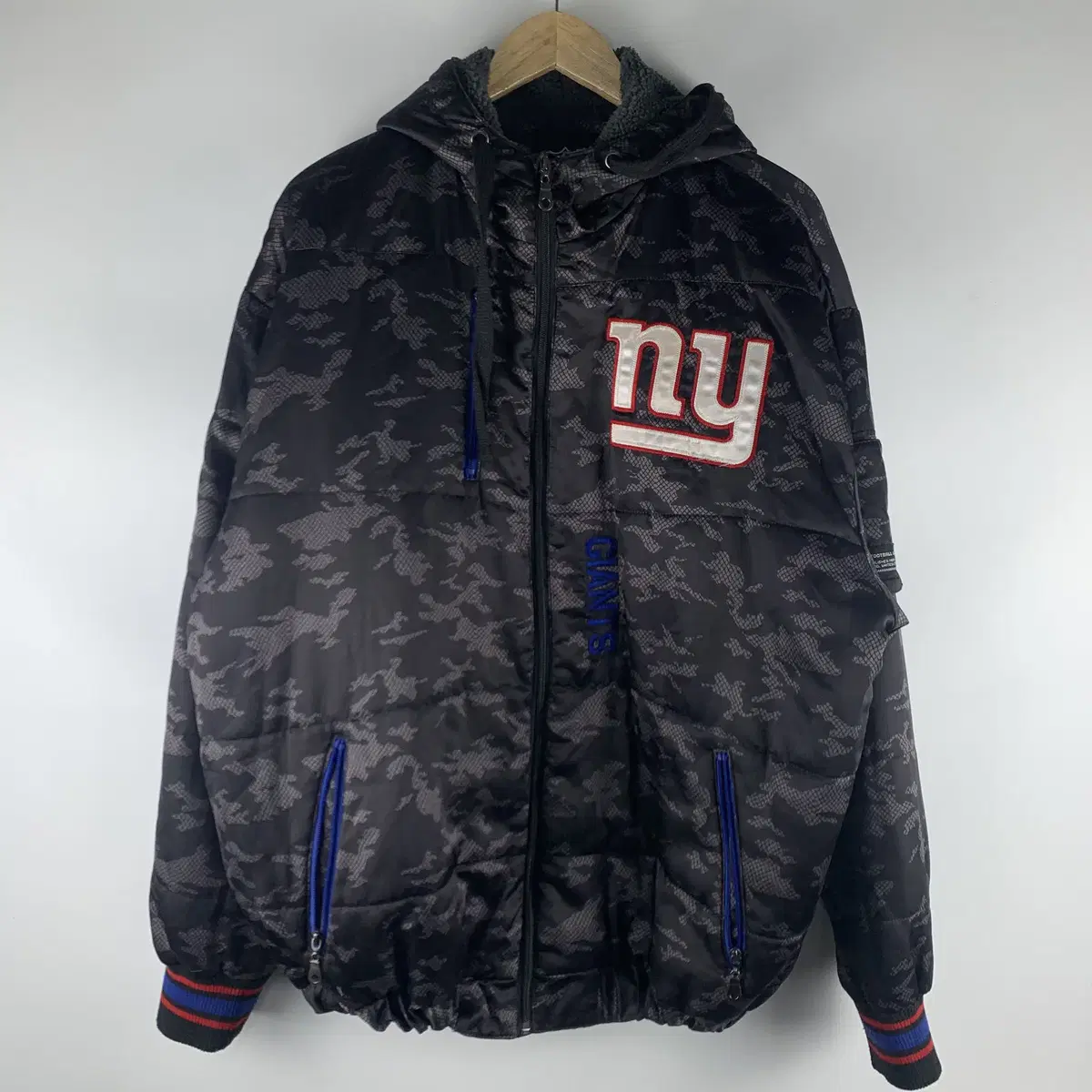 NFL 뉴욕 자이언츠 카고 패딩 점퍼 XL .250110