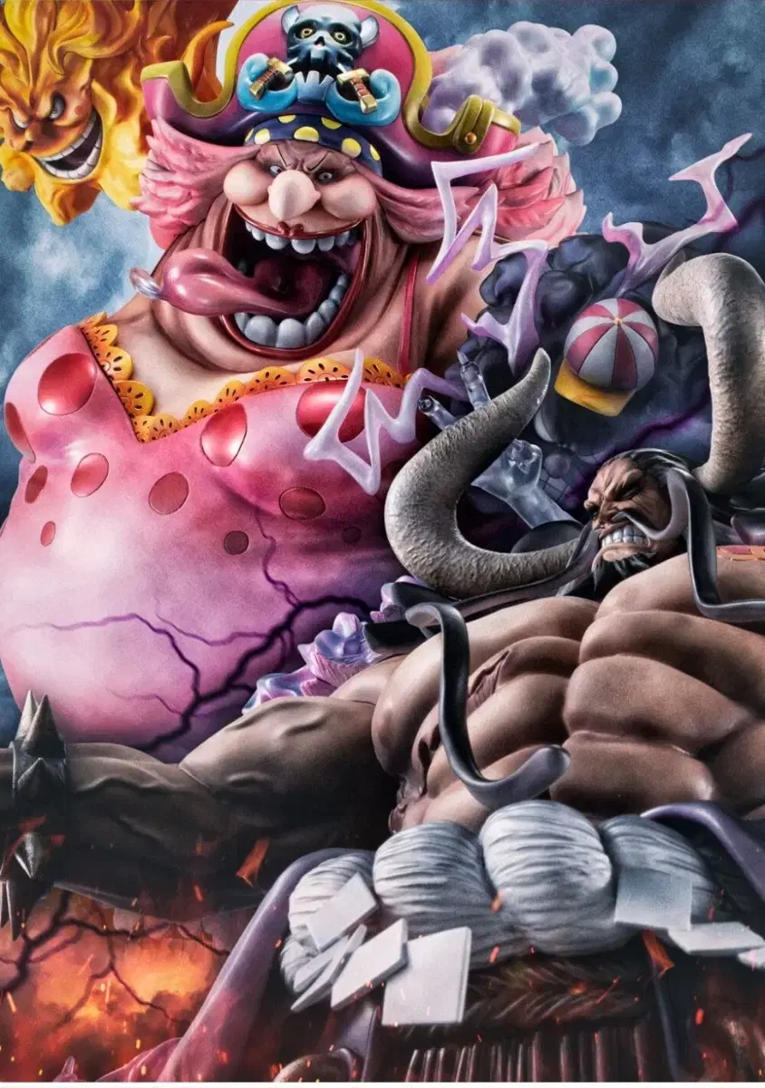 ONEPIECE FIGURES POP MAXIMUM KAI-DO (REPEAT), MAXIMUM BIG MOM