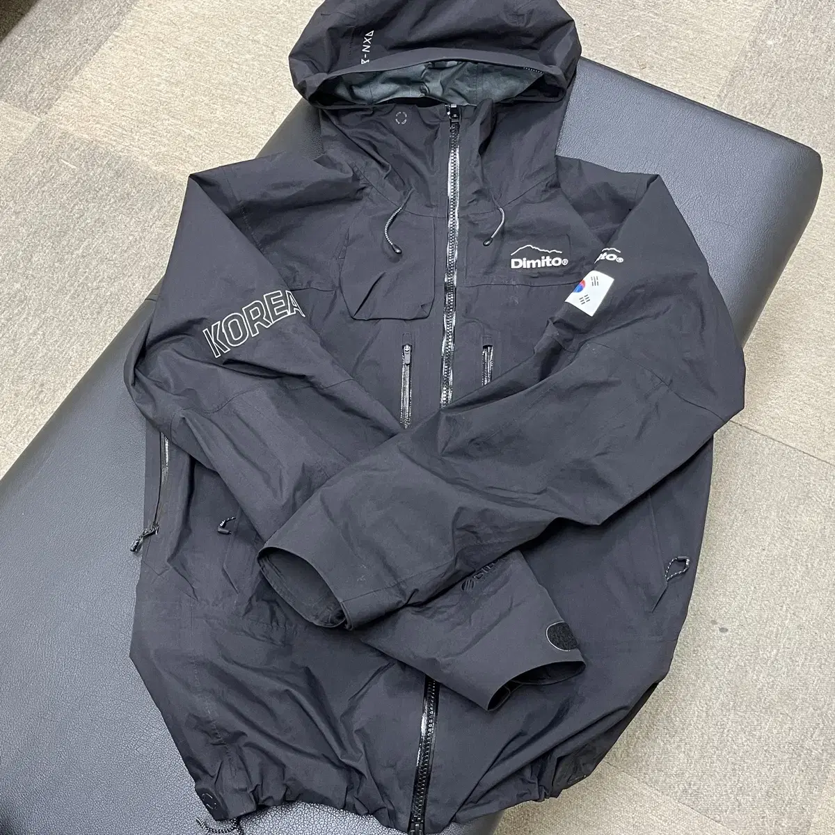 TEAM KOREA REPLICA VTX 3L JACKET BLACK