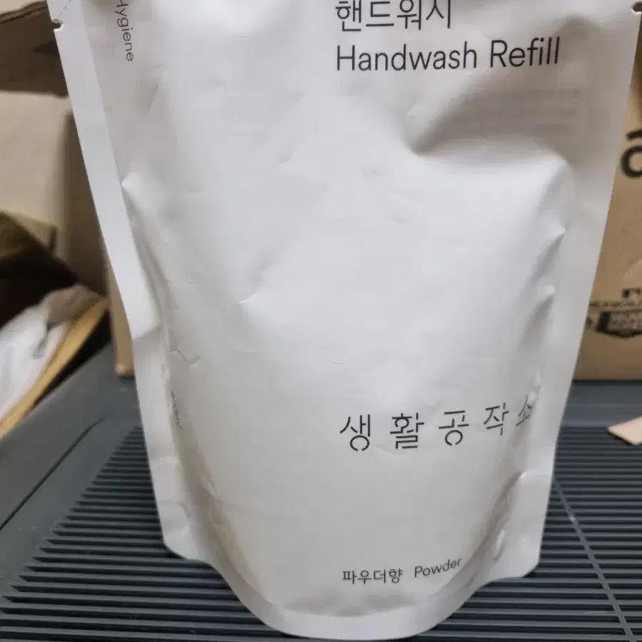 생활공작소 핸드워시400ml 파우더향