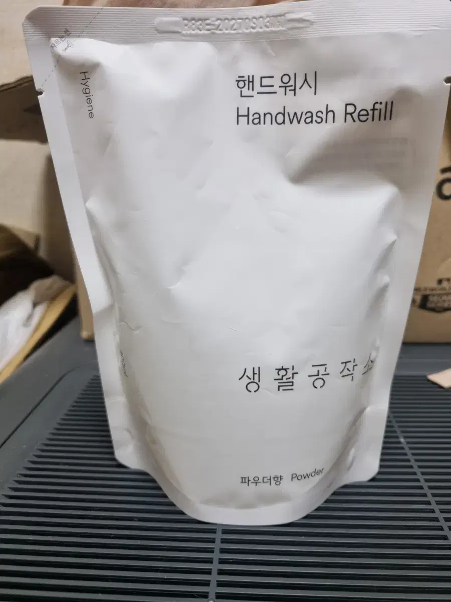 생활공작소 핸드워시 리필400ml 파우더향