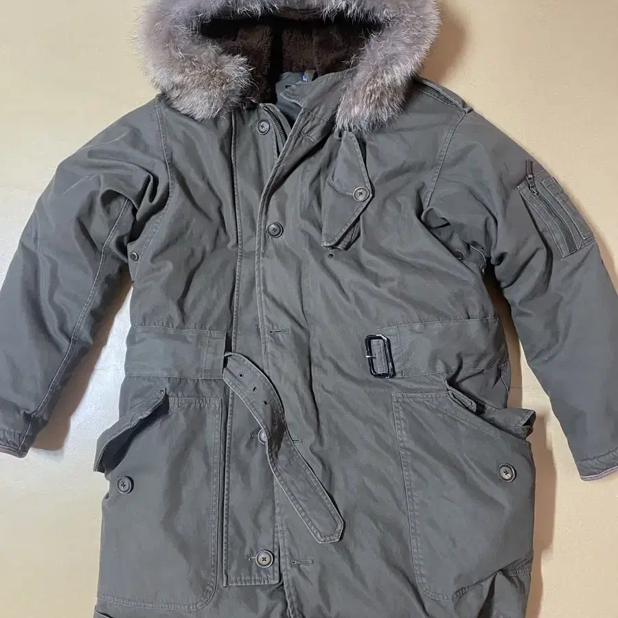 폴로 영국군 덕다운 파카 raf cold weather parka