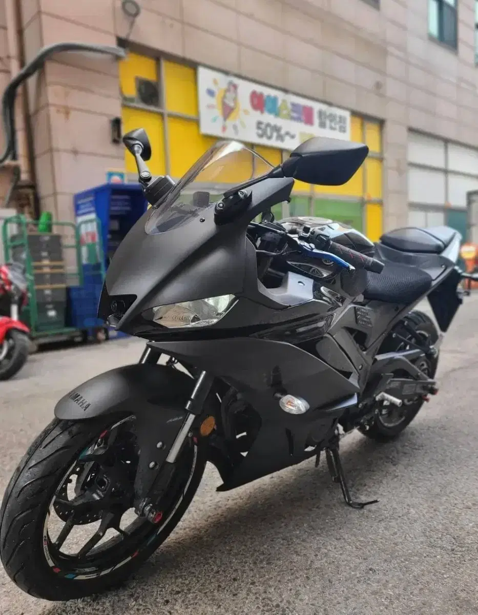 YZF-R3 20년식 떼르미뇨니 구변완료