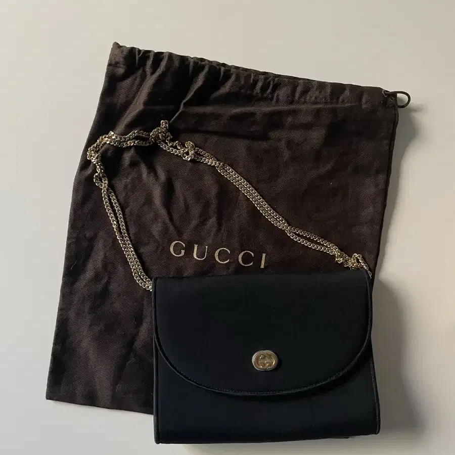 GUCCI gold chain 3way bag 빈티지 구찌 가방