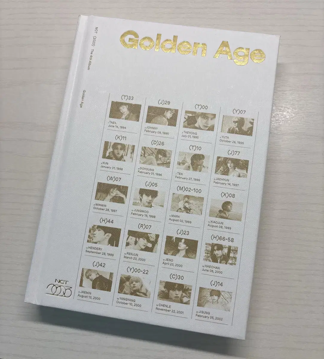 엔시티 NCT - Golden Age Archiving Ver. 개봉앨범