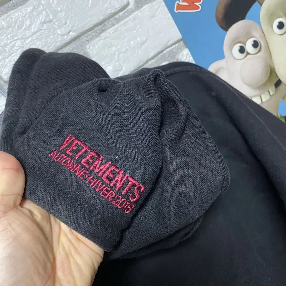 베트멍 람슈타인 스웻 후드 S Vetements Hoodi