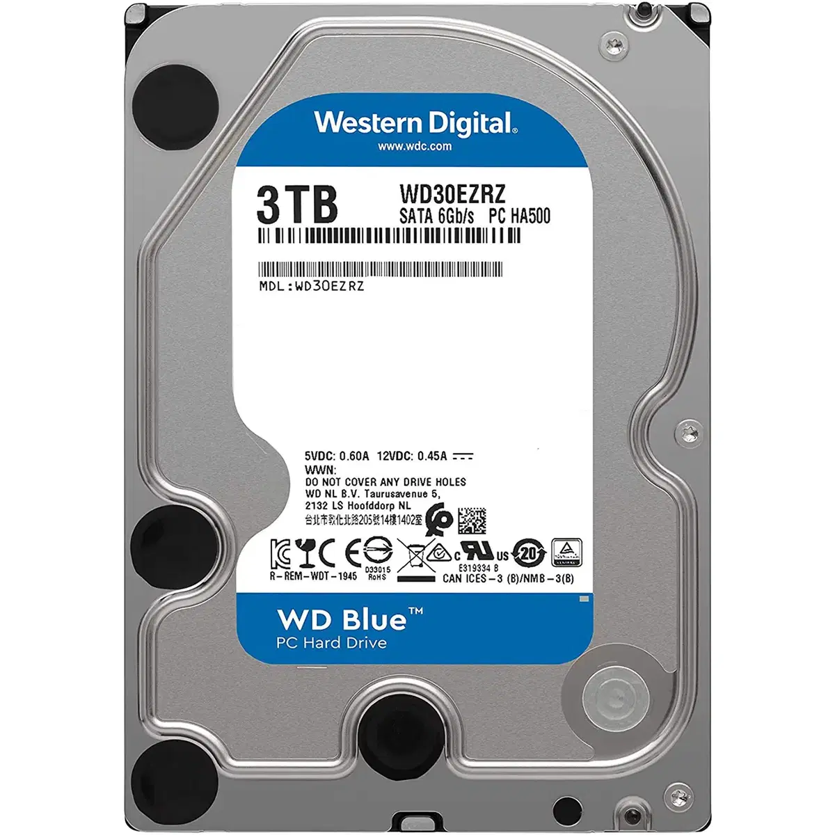 WD 블루 3테라 3.5인치 하드디스크 정품 3TB HDD SATA3 /