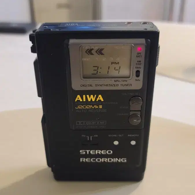 워크맨 아이와 AIWA hs-j202 mk3