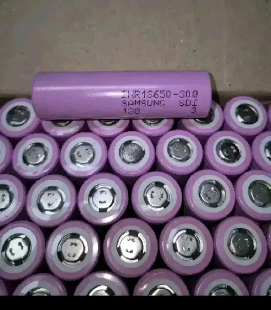 18650 SDI 고방전  30Q 3000mAh  20개