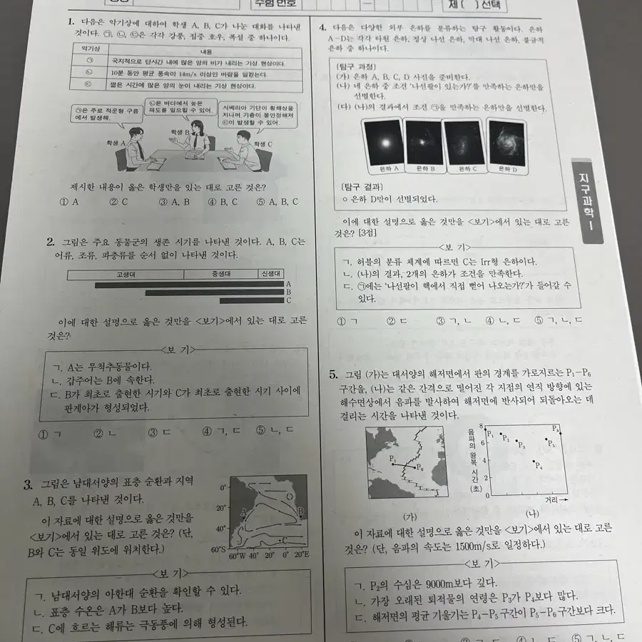 2025시대인재 지구과학1