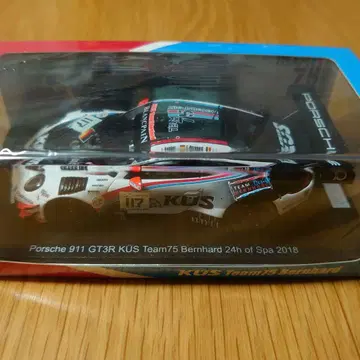 스파크 1/43 포르쉐 911 GT3R 스파 24시간 2018 특주