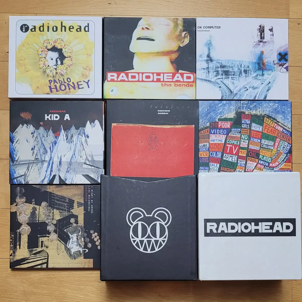 Radiohead - 7 CD Box Set - 라디오헤드 - 박스셋