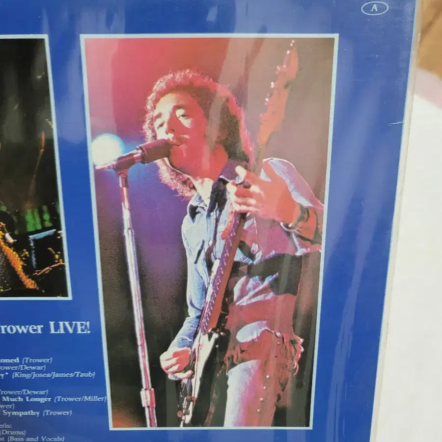 Robin Trower lp 라이브 미개봉 락 기타리스트