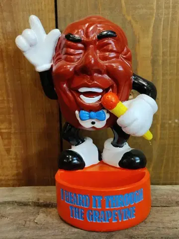 캘리포니아 건포도 트레이 포함 피규어 레진 아메리칸 박스 포함