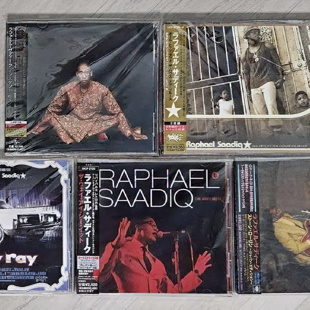 Raphael Saadiq - 앨범 5장 일본반 CD - 일괄 판매