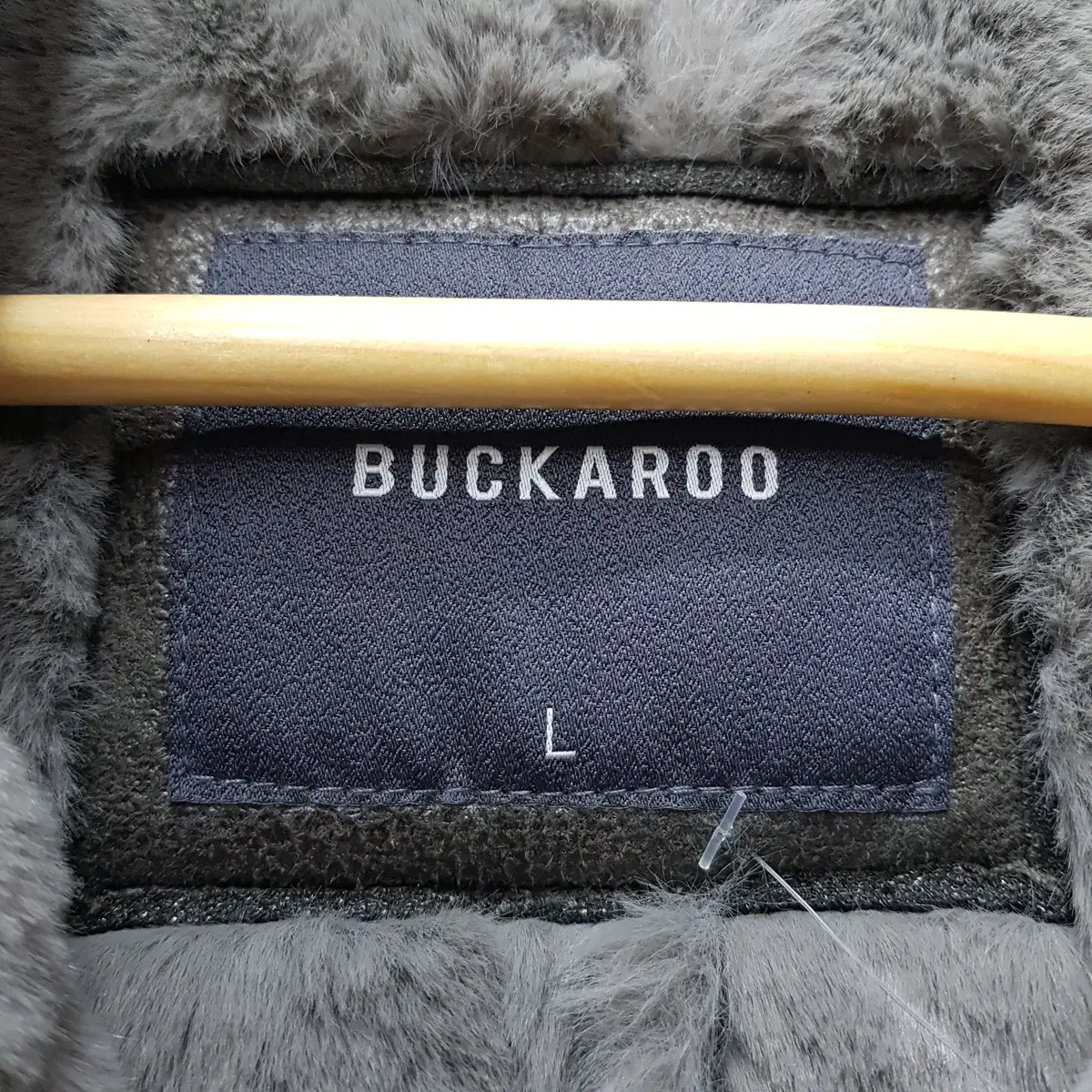 남성 BUCKAROO 버커루 헤비 퍼 무스탕 코트 L