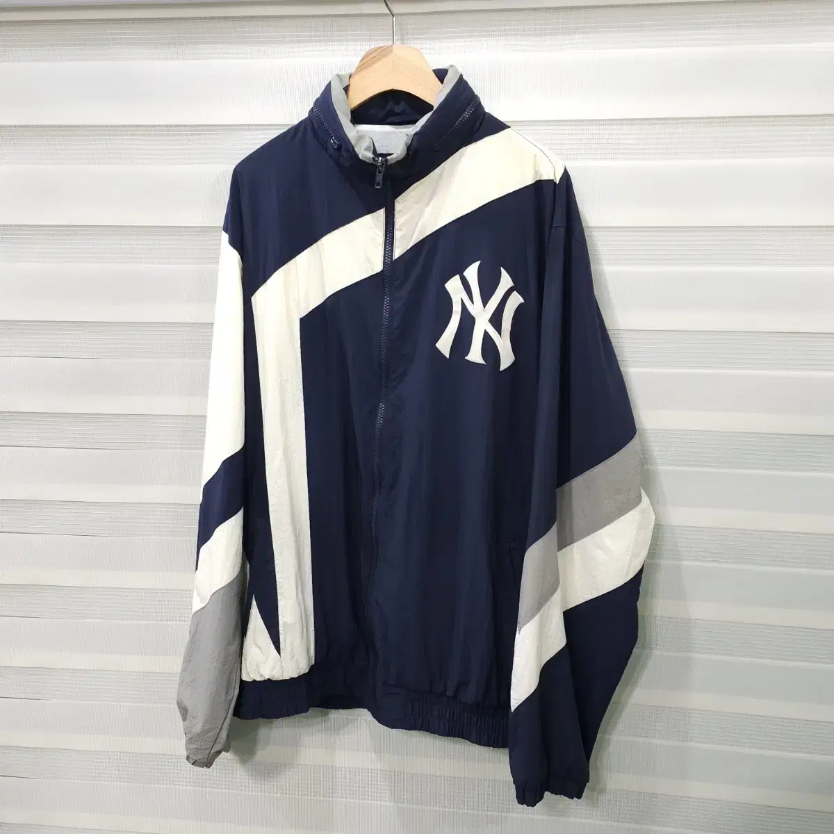 빈티지 Mitchell & Ness 뉴욕양키스 나일론 집업자켓- 2XL