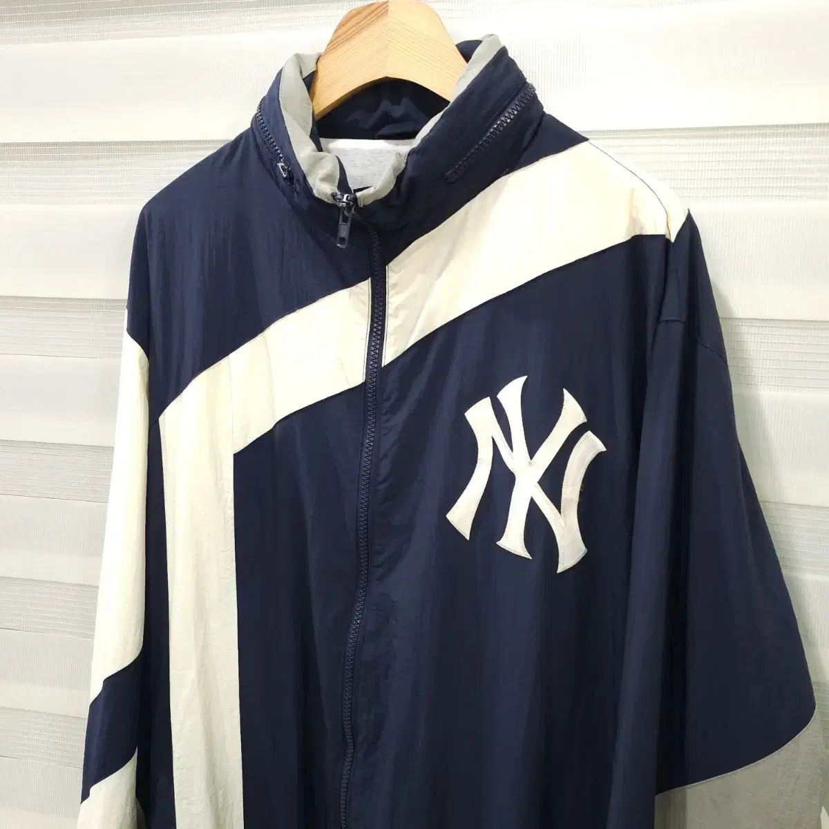 빈티지 Mitchell & Ness 뉴욕양키스 나일론 집업자켓- 2XL