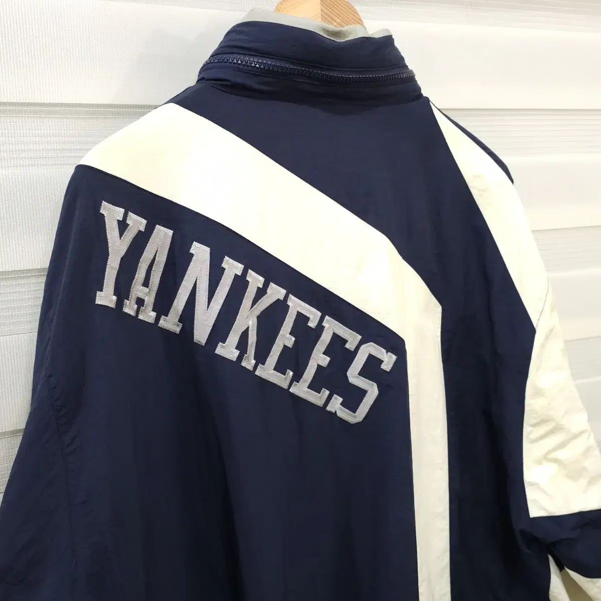 빈티지 Mitchell & Ness 뉴욕양키스 나일론 집업자켓- 2XL