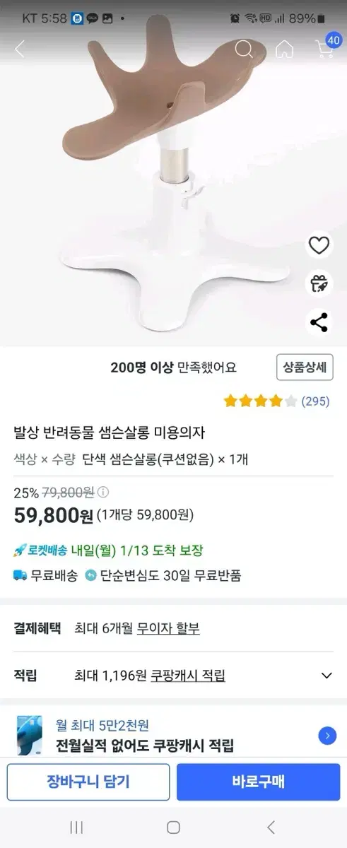 반려동물 미용의자