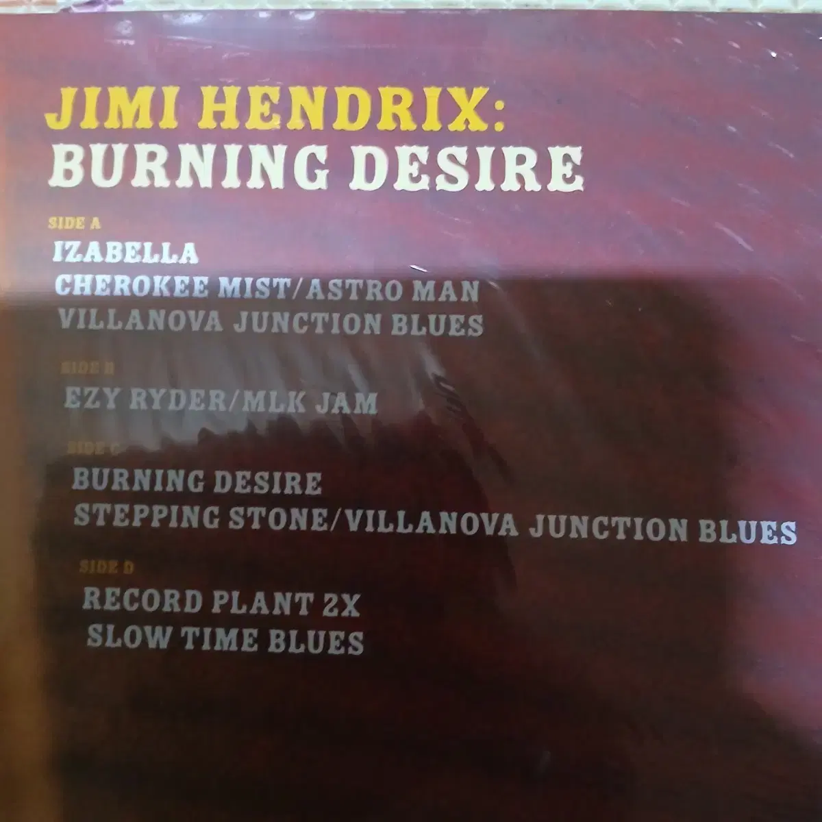 Lp중고 미개봉 JIMI HENDRIX -BURNING DESIRE 음반