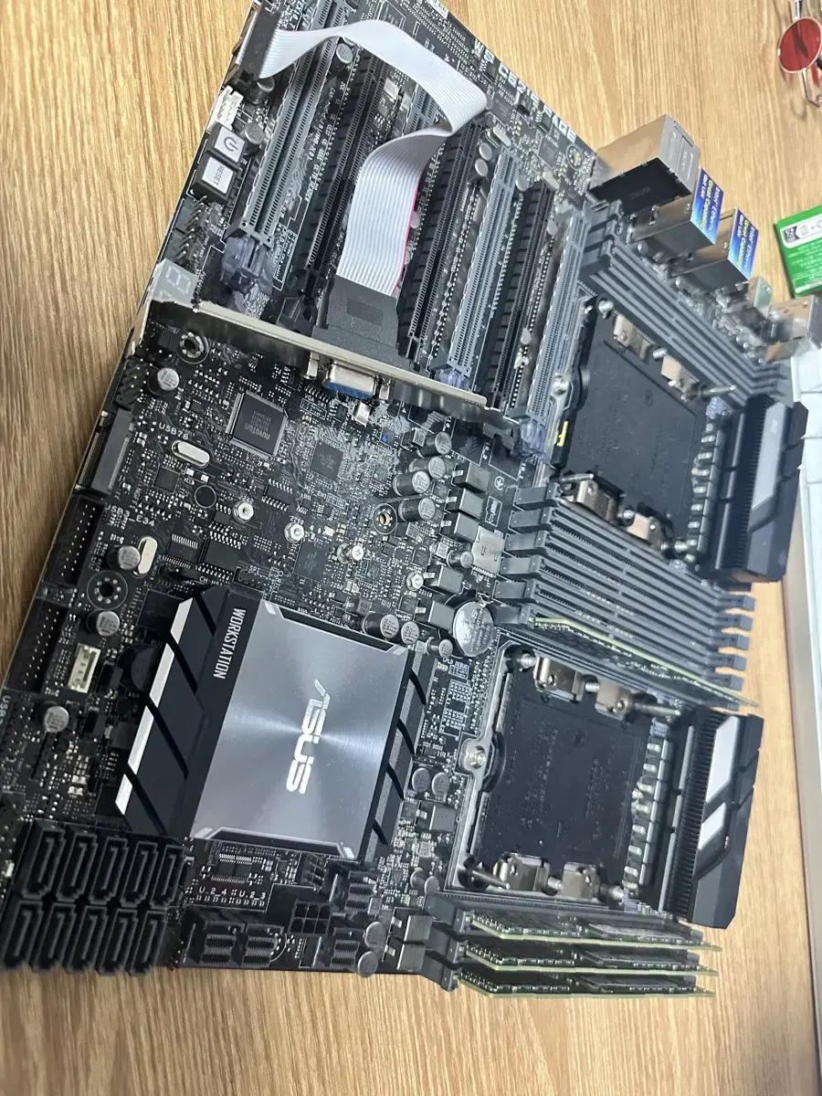 Asus c621 sage + DDR4 ECC 32gb(4개)