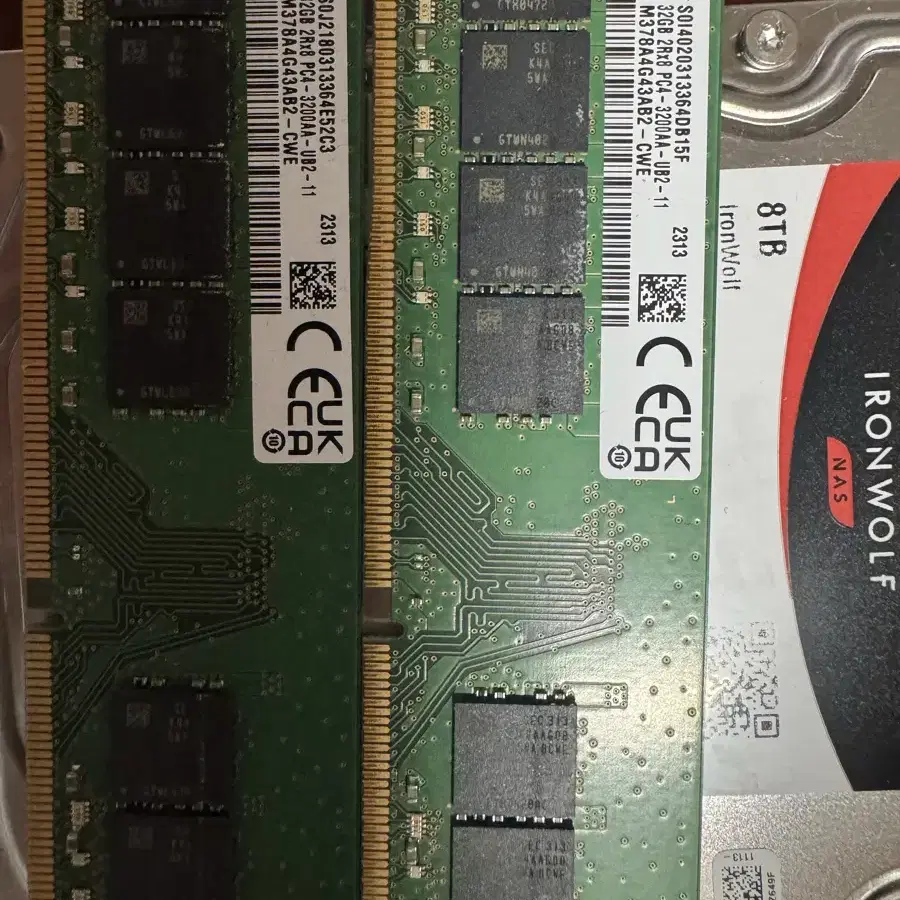 DDR4 64G 32G 2장 판매합니다