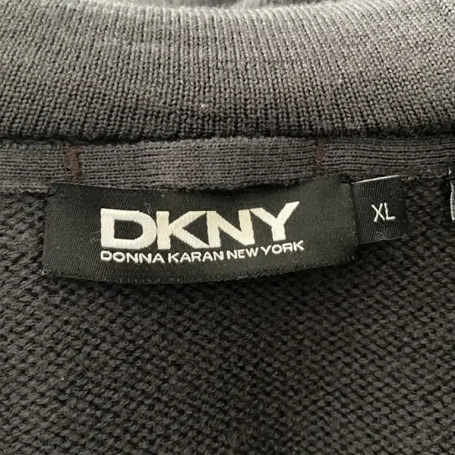 DKNY 후디 짚업 가디건(XL)