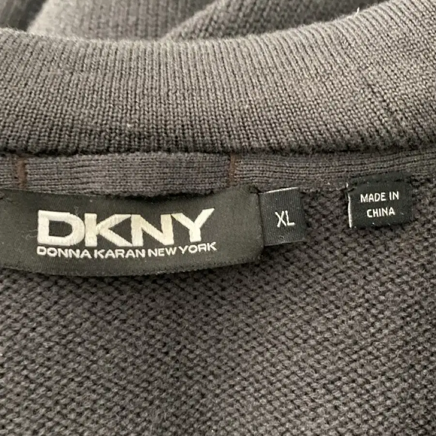 DKNY 후디 짚업 가디건(XL)