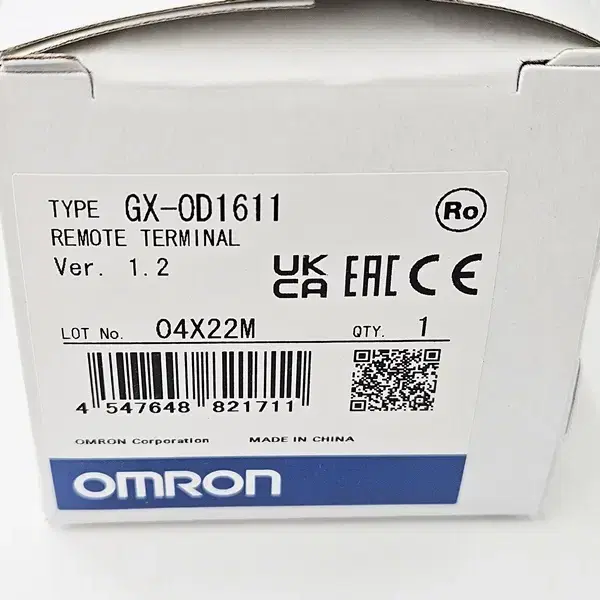 옴론 새제품 OMRON GX-OD1611