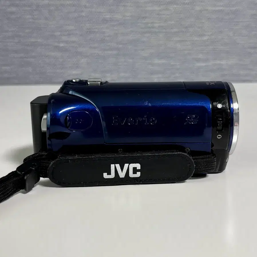 Jvc gz hm670 블루 빈티지 캠코더 카메라