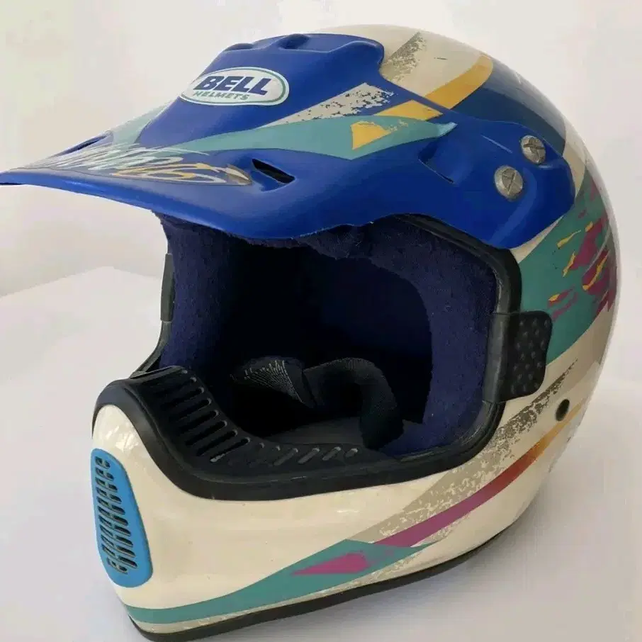 80 90s bell  motocross helmet M size