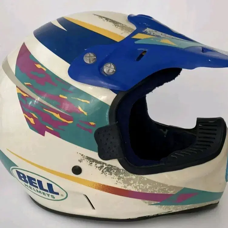 80 90s bell  motocross helmet M size