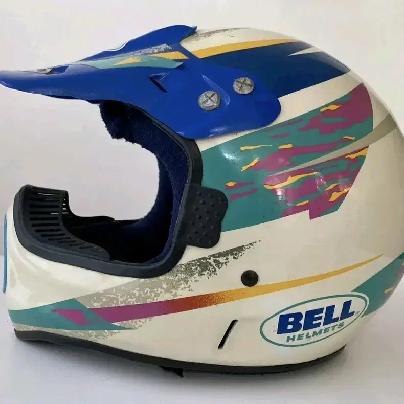 80 90s bell  motocross helmet M size