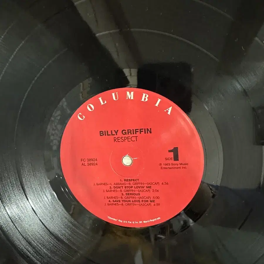 Billy Griffin - Respect(LP)