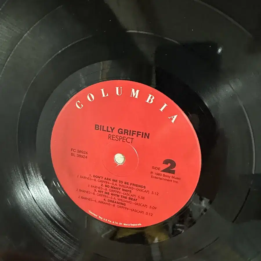 Billy Griffin - Respect(LP)