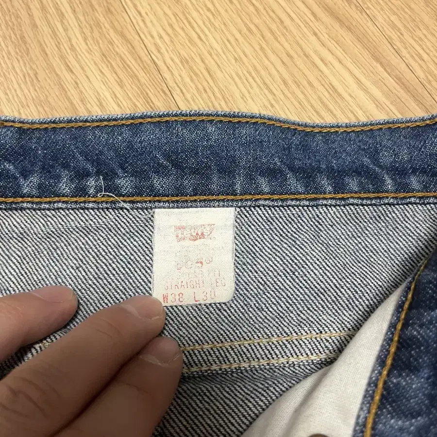 Levis505 오렌지탭 90s 38x30