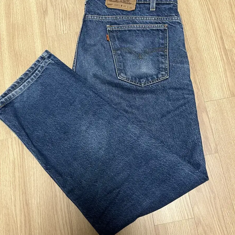 Levis505 오렌지탭 90s 38x30