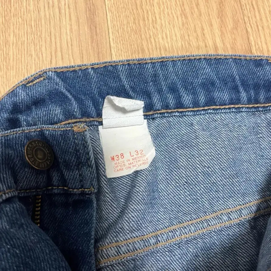 Levis 빈티지 오렌지탭 38x32