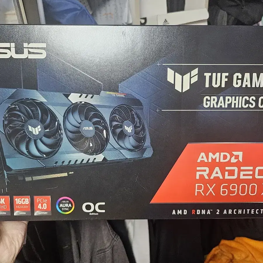 asus tuf rx6900xt 거의 신품