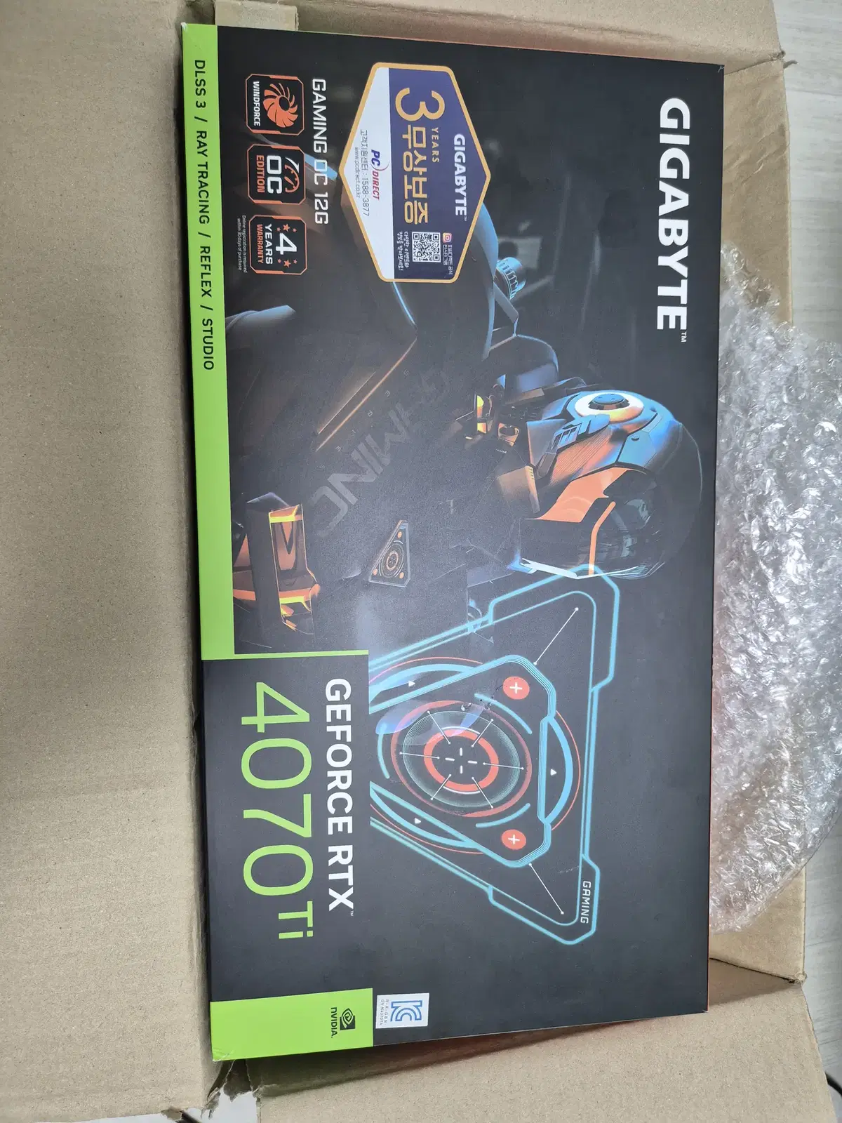 기가바이트 4070ti 게이밍 OC