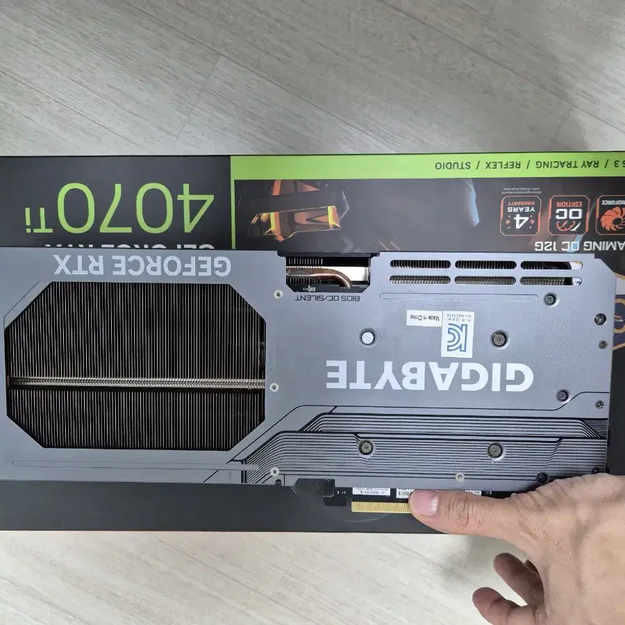 기가바이트 4070ti 게이밍 OC